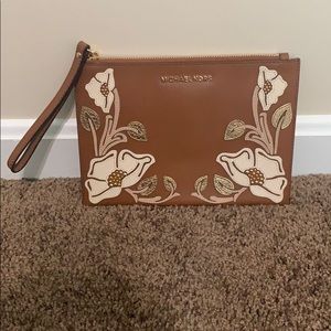 Michael Kors Nouveau Floral wristlet